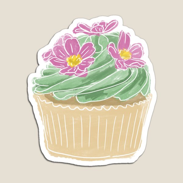 Item preview, Flower cupcake designed and sold by Dust&wings.