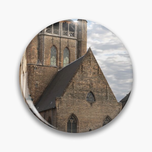 Item preview, Bruges, Belgium - Jeruzalem Church Under Cloudy Sky designed and sold by jrtwynam.