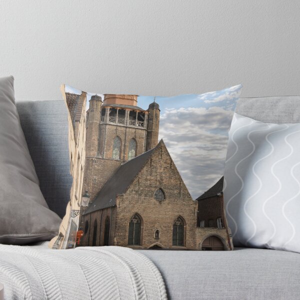 Item preview, Bruges, Belgium - Jeruzalem Church Under Cloudy Sky designed and sold by jrtwynam.