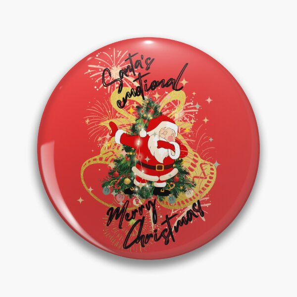 Item preview, Santa's emotional Merry Christmas designed and sold by DEZINOMANIA.
