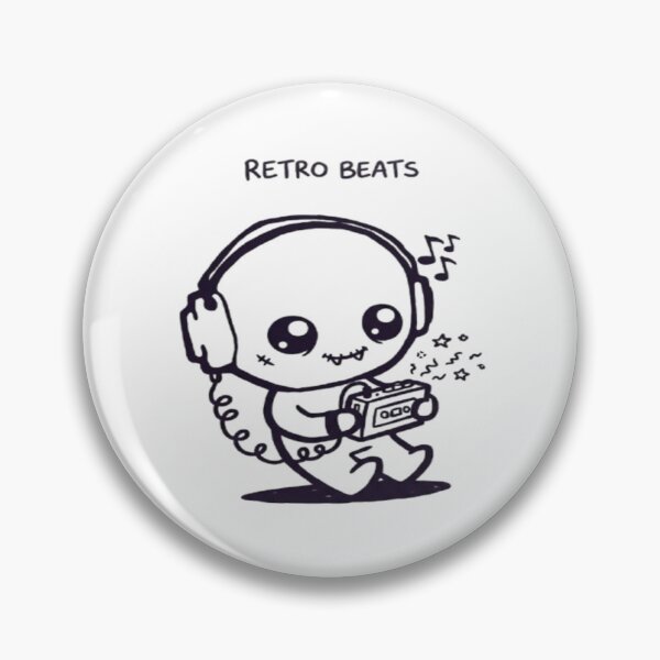 Item preview, Retro Beats Kawaii Character Headphones Cassette designed and sold by beben93.