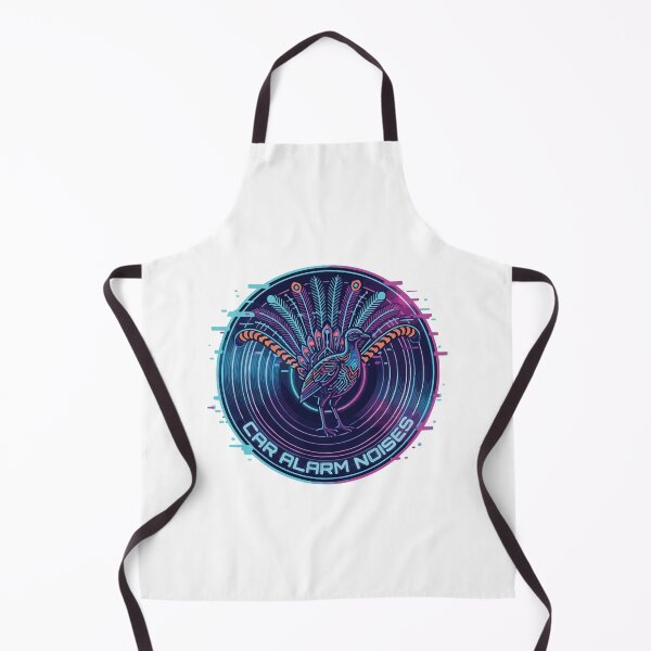 Item preview, Car Alarm Noises Superb Lyrebird Glitch Art designed and sold by Arc2020.