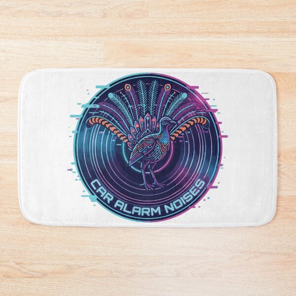 Item preview, Car Alarm Noises Superb Lyrebird Glitch Art designed and sold by Arc2020.