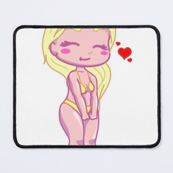 Item preview, Cute Blonde Chibi Summer Girl 2023 designed and sold by bookergibson.
