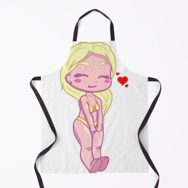 Item preview, Cute Blonde Chibi Summer Girl 2023 designed and sold by bookergibson.