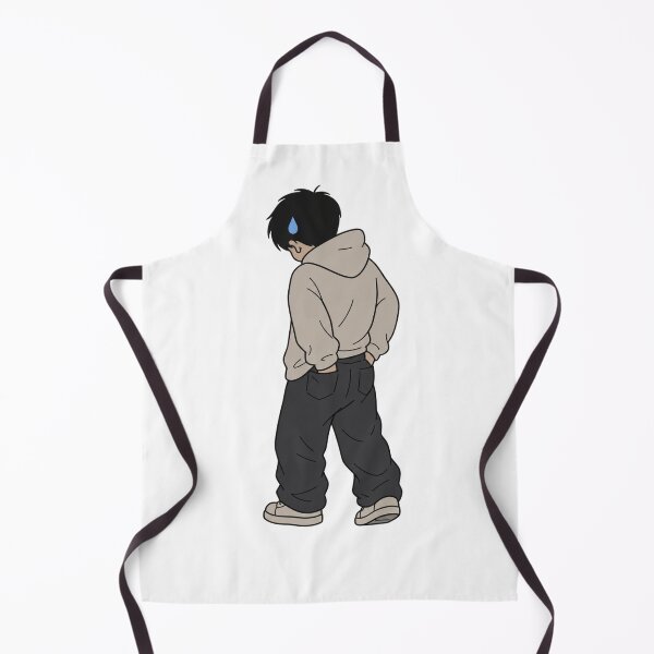 Item preview, Shy Introvert Boy | Cute Minimalist Aesthetic Character designed and sold by FusionOfTrends.