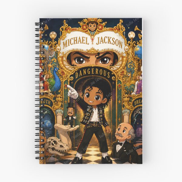 Item preview, Michael Jackson Dangerous - Kids Cartoon version designed and sold by LuluLeb.