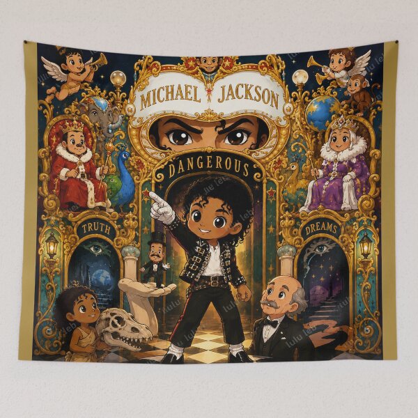 Item preview, Michael Jackson Dangerous - Kids Cartoon version designed and sold by LuluLeb.