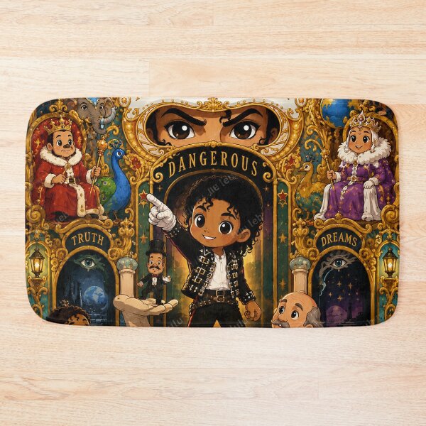 Item preview, Michael Jackson Dangerous - Kids Cartoon version designed and sold by LuluLeb.