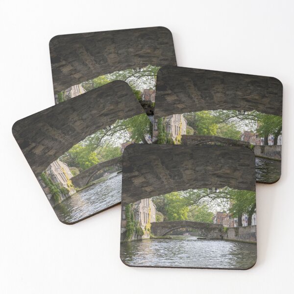 Item preview, Bruges, Belgium - Canal View from Under Meebrug Bridge designed and sold by jrtwynam.