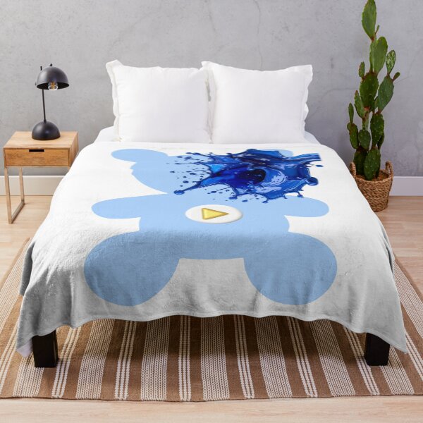 Item preview, Blue Teddy Bear with Splash, Play! designed and sold by DSoriaDesign.