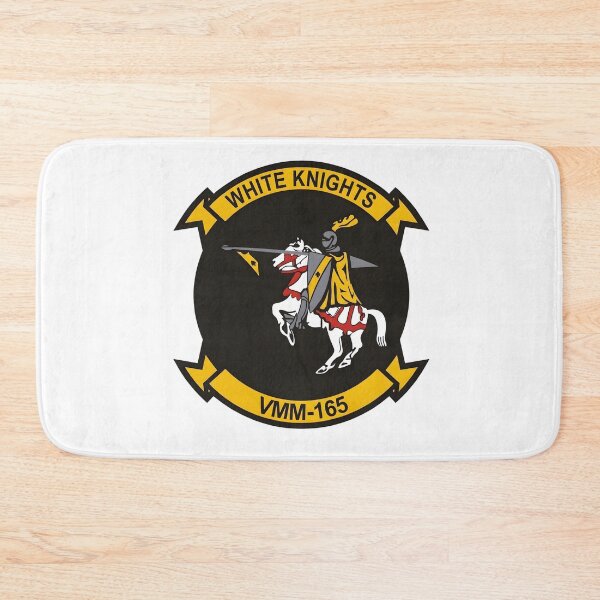 Item preview, US Marine Corps VMM-165 White Knights Squadron Patch designed and sold by CharlieDesings.
