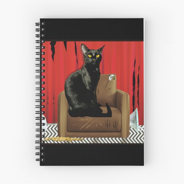 Item preview, Twin Peaks Black Cat Red Room Destruction designed and sold by pulse_retail.