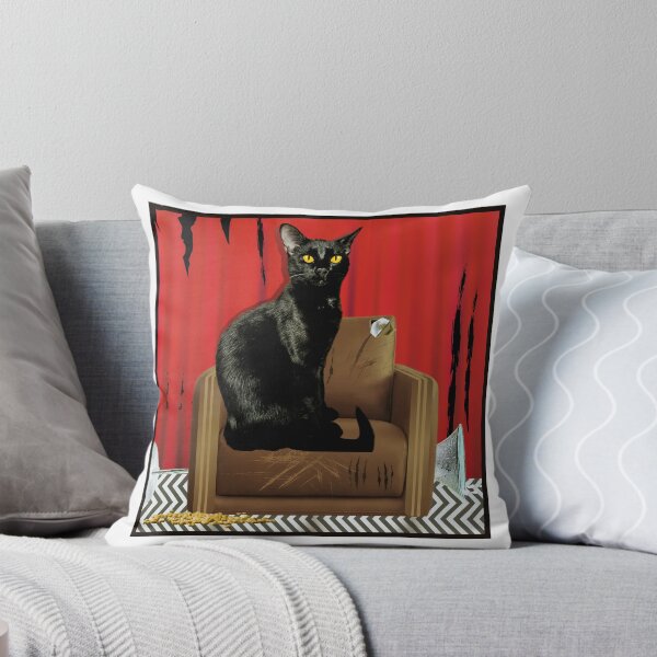 Item preview, Twin Peaks Black Cat Red Room Destruction designed and sold by pulse_retail.