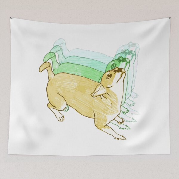 Item preview, Focus and Wait Colorful Dog 2023  designed and sold by bookergibson.