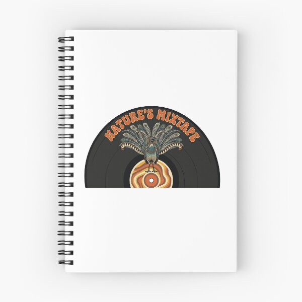 Item preview, Natures Mixtape Superb Lyrebird Retro Vinyl Meme designed and sold by Arc2020.
