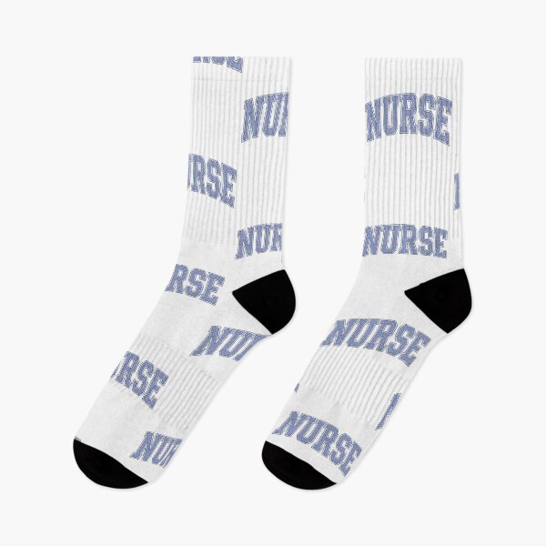 Item preview, Nurse Varsity Lettering Blue Polka Dot Retro College Arch designed and sold by raedattia.