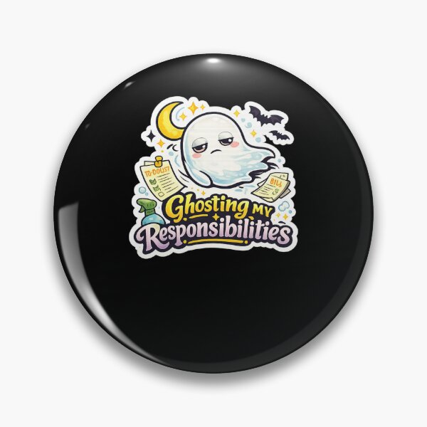 Item preview, Ghosting My Responsibilities designed and sold by RetroPlus.