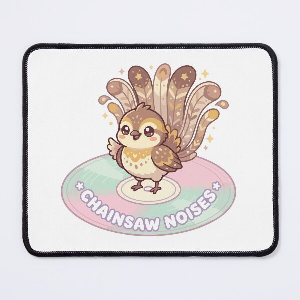 Item preview, Chainsaw Noises Kawaii Superb Lyrebird Cute Meme designed and sold by Arc2020.