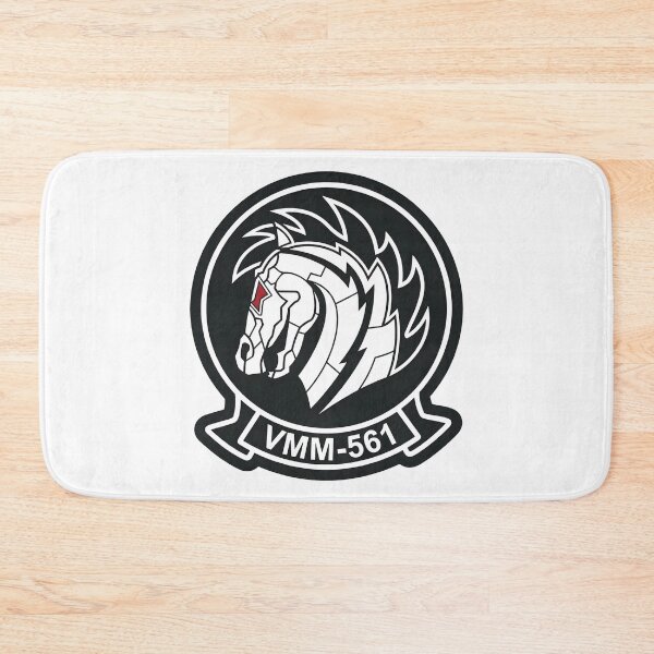 Item preview, US Marine Corps VMM-561 Pale Riders Squadron Patch designed and sold by CharlieDesings.