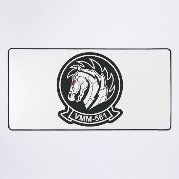 Item preview, US Marine Corps VMM-561 Pale Riders Squadron Patch designed and sold by CharlieDesings.