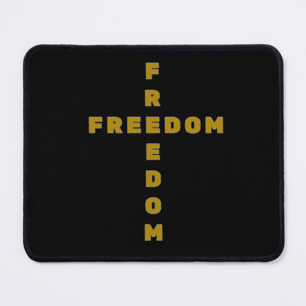 Item preview, Freedom Typography Cross Word Design designed and sold by NLart2003.