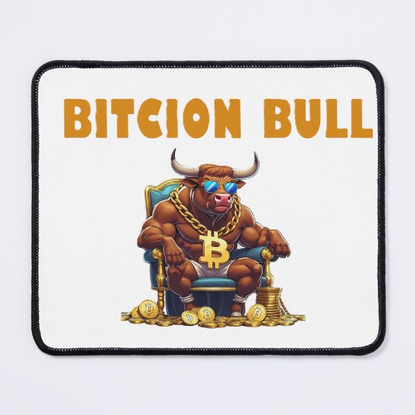 Item preview, Bitcoin Bull designed and sold by LSCreativeStudio.