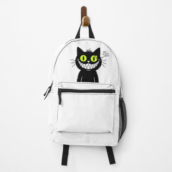 Item preview, Funny Evil Black Cat Creepy Cute Smile Void Cat Doodle Illustration designed and sold by crazyhome.