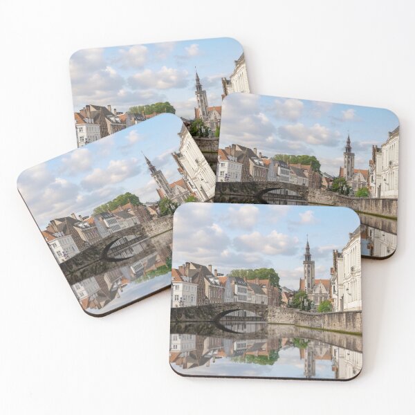 Item preview, Bruges, Belgium - Scenic Spiegelrei Canal View designed and sold by jrtwynam.