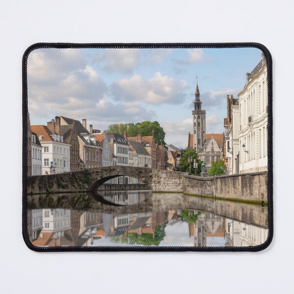 Item preview, Bruges, Belgium - Scenic Spiegelrei Canal View designed and sold by jrtwynam.