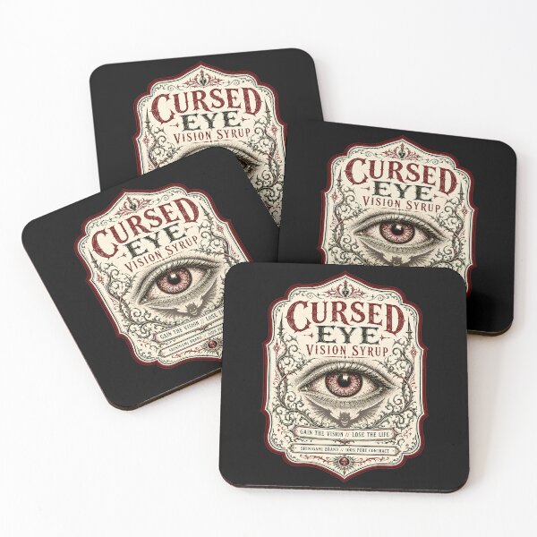 Item preview, Cursed Eye Vision Syrup Label designed and sold by agearb.