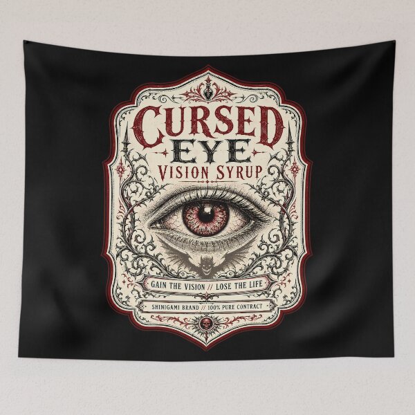 Item preview, Cursed Eye Vision Syrup Label designed and sold by agearb.