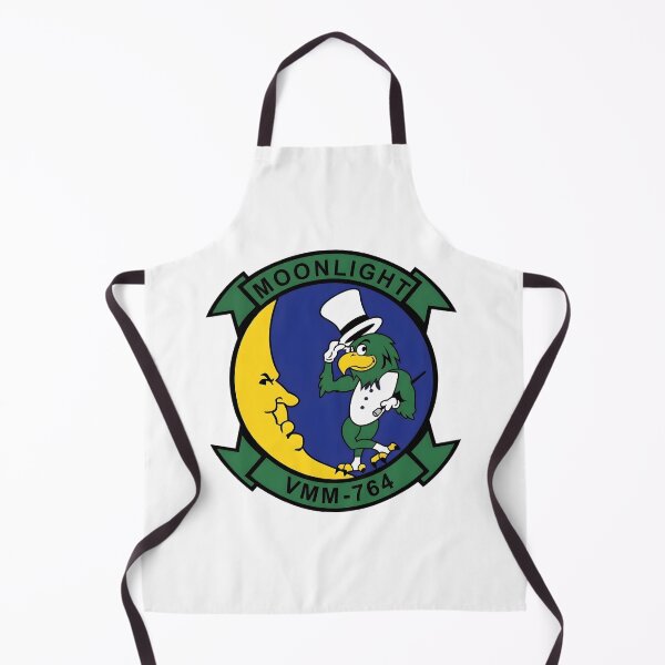 Item preview, US Marine Corps VMM-764 Moonlight Dapper Bird Patch designed and sold by CharlieDesings.