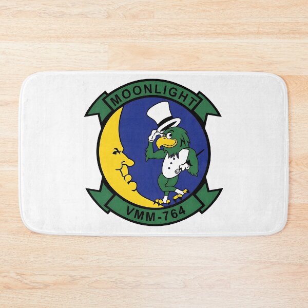 Item preview, US Marine Corps VMM-764 Moonlight Dapper Bird Patch designed and sold by CharlieDesings.