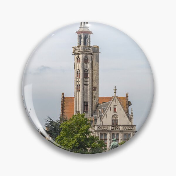 Item preview, Bruges, Belgium - Poortersloge and Spiegelrei Canal designed and sold by jrtwynam.
