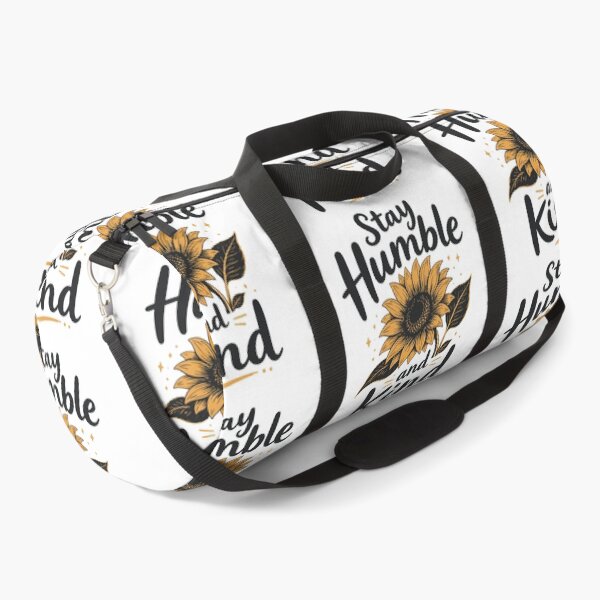 Item preview, Stay Humble and Kind Sunflower Vintage Inspirational Quote T-Shirt designed and sold by DavidTeeStudio.