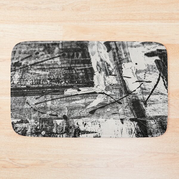 Item preview, Abstract Corners in Black and White designed and sold by tomorrowsart.