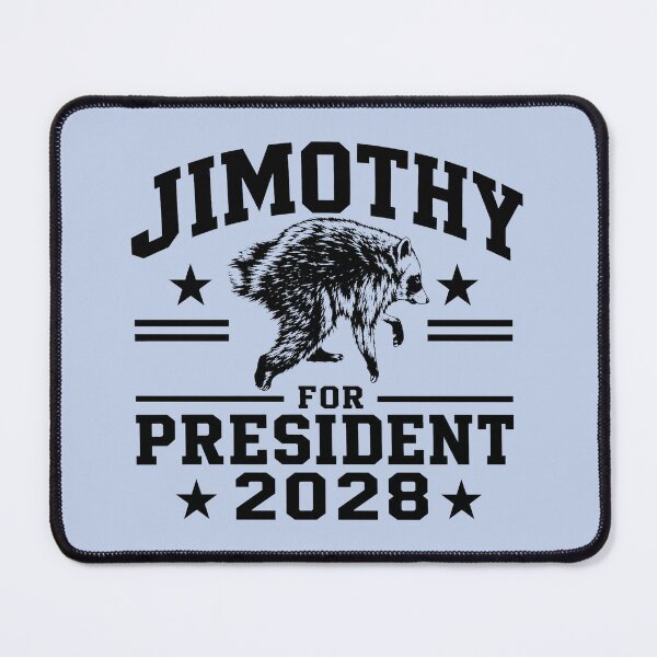 Item preview, Funny JIMOTHY for President USA 2028 Meme designed and sold by sentfromemily.