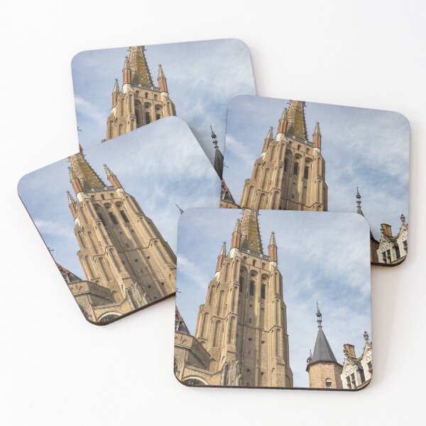 Item preview, Bruges, Belgium - Tower of Onze-Lieve-Vrouwekerk designed and sold by jrtwynam.