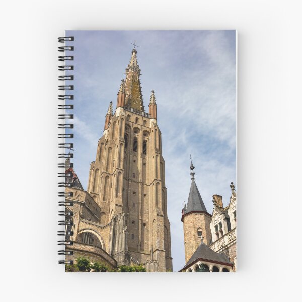 Item preview, Bruges, Belgium - Tower of Onze-Lieve-Vrouwekerk designed and sold by jrtwynam.