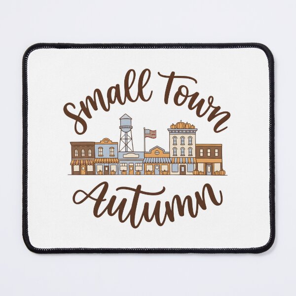 Item preview, Small Town Autumn Cute Fall Main Street Pumpkin Season T-Shirt designed and sold by StickerNestYou.