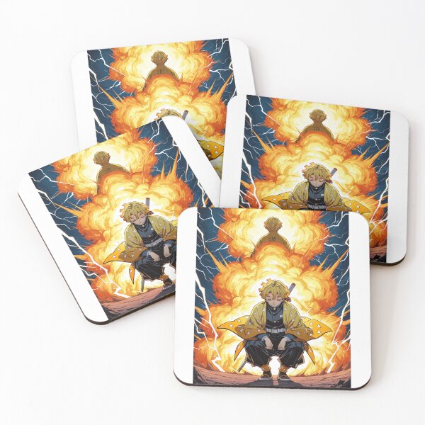 Item preview, Anime - Main Character from Demon Slayer, Energy Blast designed and sold by AnimeShin.