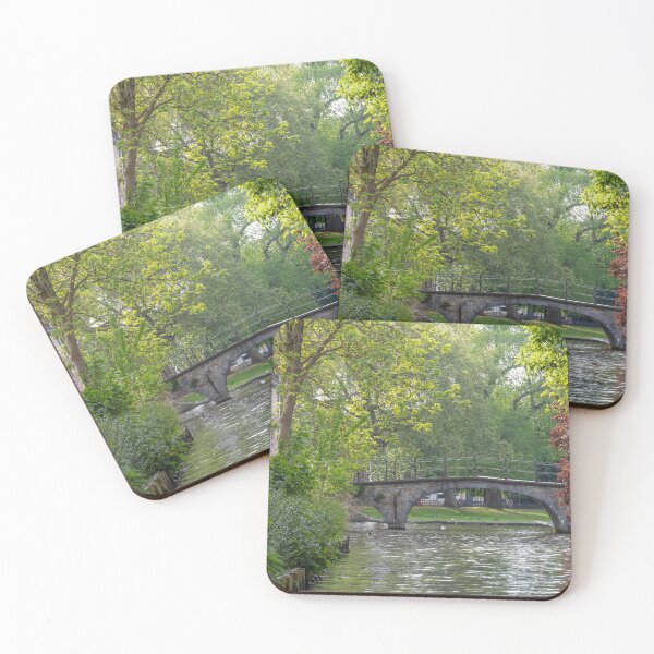 Item preview, Bruges, Belgium - Scenic Canal View with Wijngaardbrug designed and sold by jrtwynam.