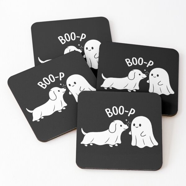 Item preview, Boo Boo-p Dog Ghost Funny Halloween Dog Lovers Dog Mom T-Shirt | Cute Spooky Pup Graphic Gift designed and sold by Trendably.