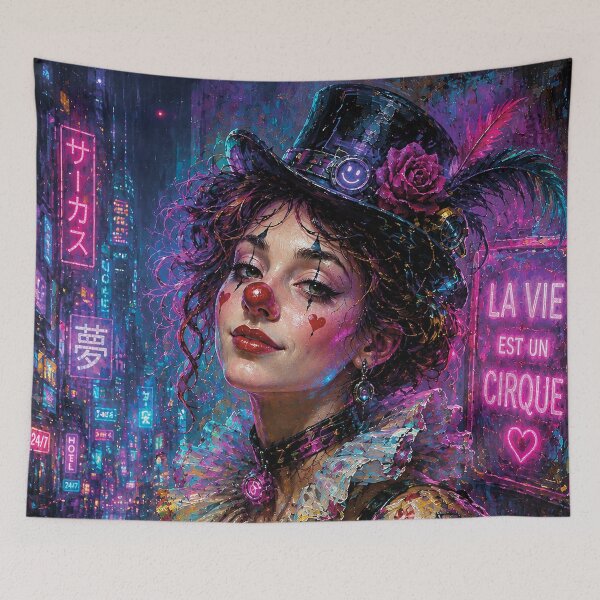 Item preview, Clown painting. designed and sold by GalleryKauffeld.