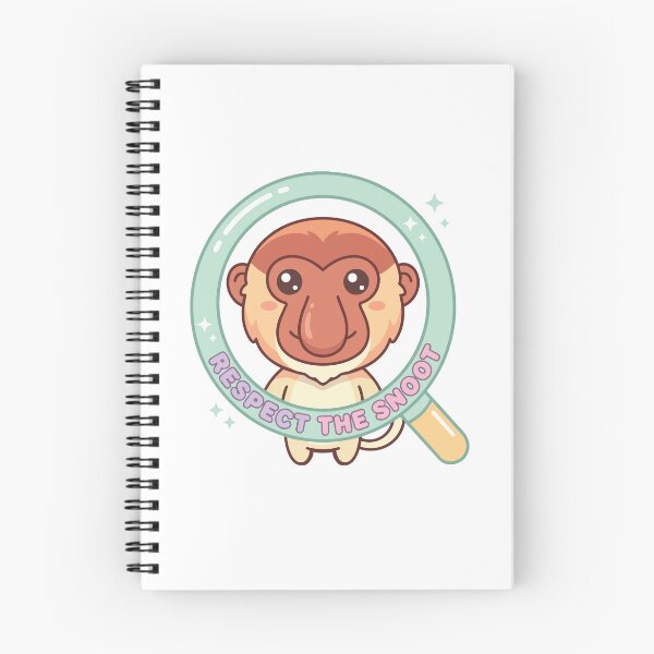 Item preview, Respect The Snoot Kawaii Proboscis Monkey designed and sold by Arc2020.