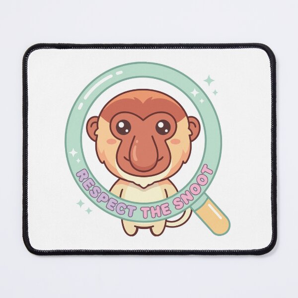 Item preview, Respect The Snoot Kawaii Proboscis Monkey designed and sold by Arc2020.