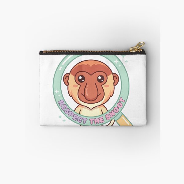 Item preview, Respect The Snoot Kawaii Proboscis Monkey designed and sold by Arc2020.