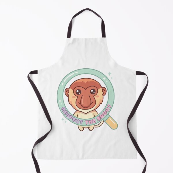 Item preview, Respect The Snoot Kawaii Proboscis Monkey designed and sold by Arc2020.