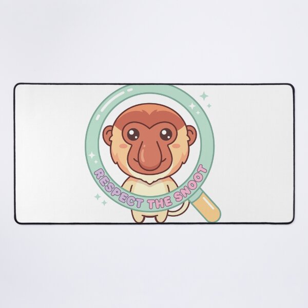 Item preview, Respect The Snoot Kawaii Proboscis Monkey designed and sold by Arc2020.